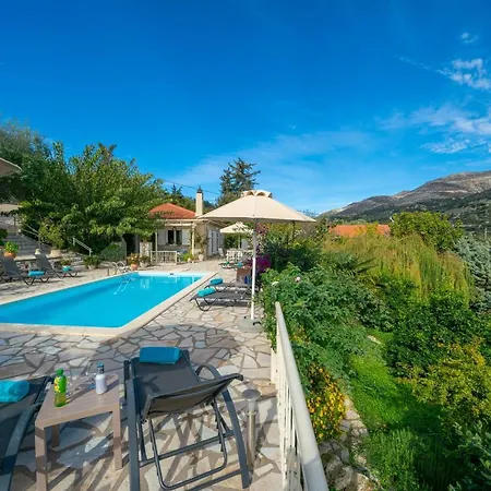 Villa Private Close To Famous Myrtos With Private Boat!