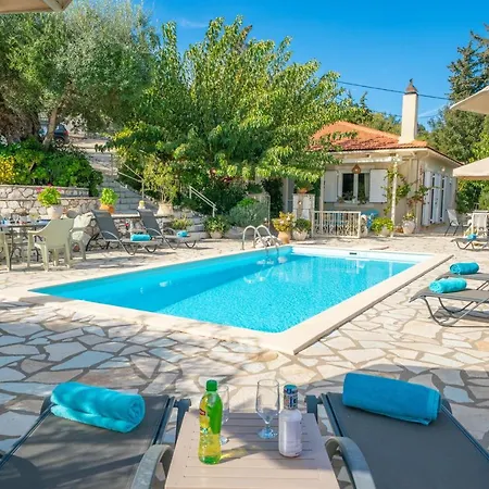 Villa Private Close To Famous Myrtos With Private Boat! Agia Efimia